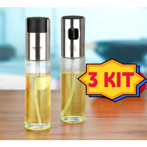 1/2/3 Pcs Spray Pulverizador Vidro Borrifador Azeite Vinagreessenciais De Cozinha Promoções