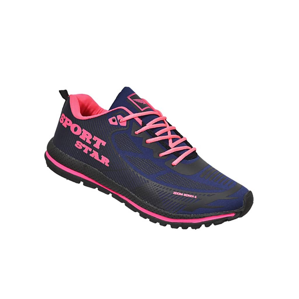 Tênis feminino sport star marinho preto grafite pink nude do 34 ao 40 academia caminhada passeio dia a dia lazer