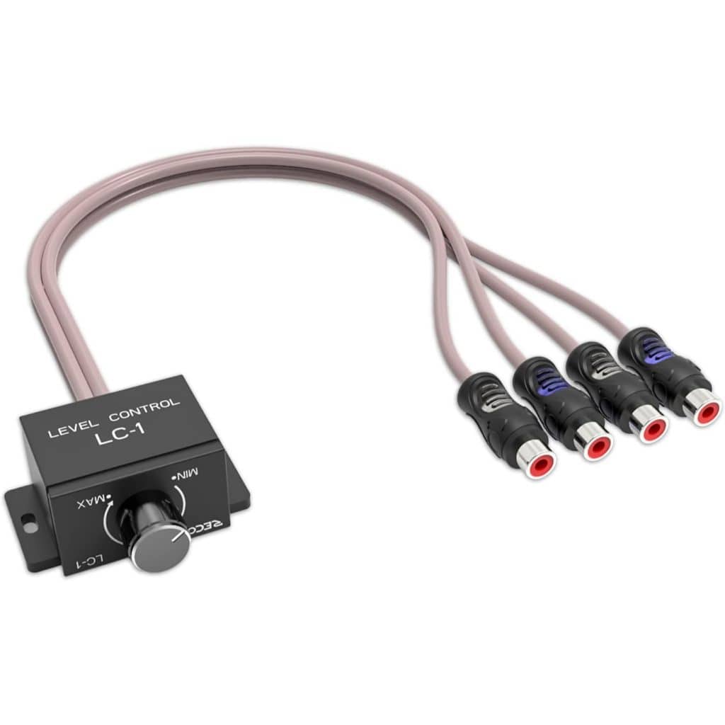Controlador Potenciometro De Grave Via Rca Remoto Bass Knob