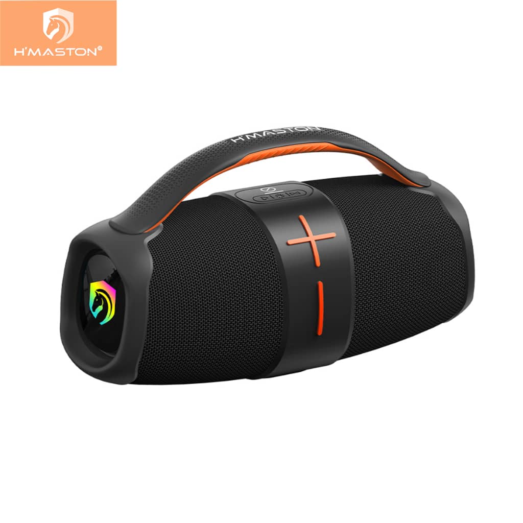Caixa de Som Bluetooth Portatil TWS Festa Viagem Praia Piscina Rádio FM RGB Sem Fio Som Potente