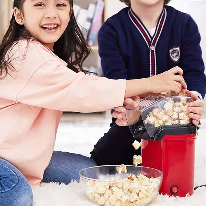 Pipoqueira Elétrica Ar Quente Máquina Fazer Pipoca Sem Óleo Minijoy - 110v