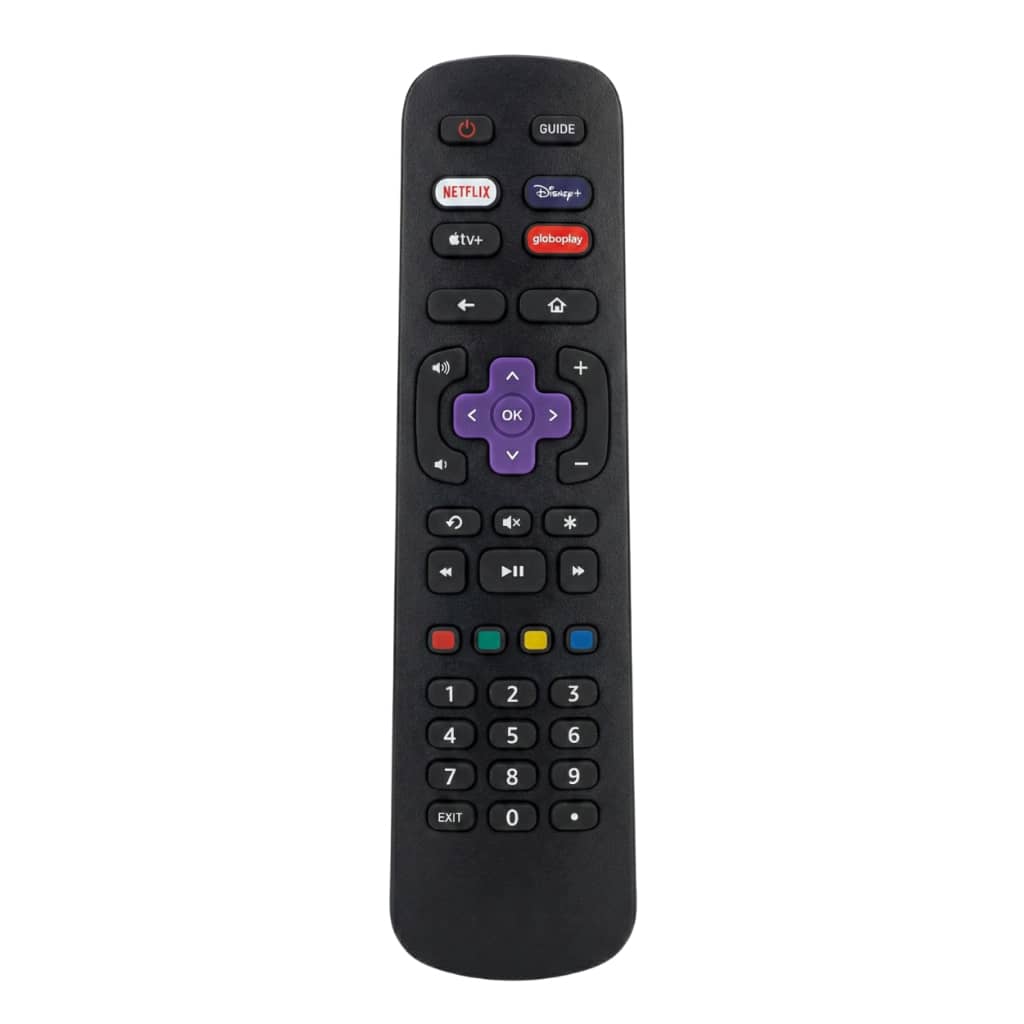 Controle Remoto compativel TV LED Roku Smart com Netflix / Disney / Google Play  Ptv55g52r2c - 9206