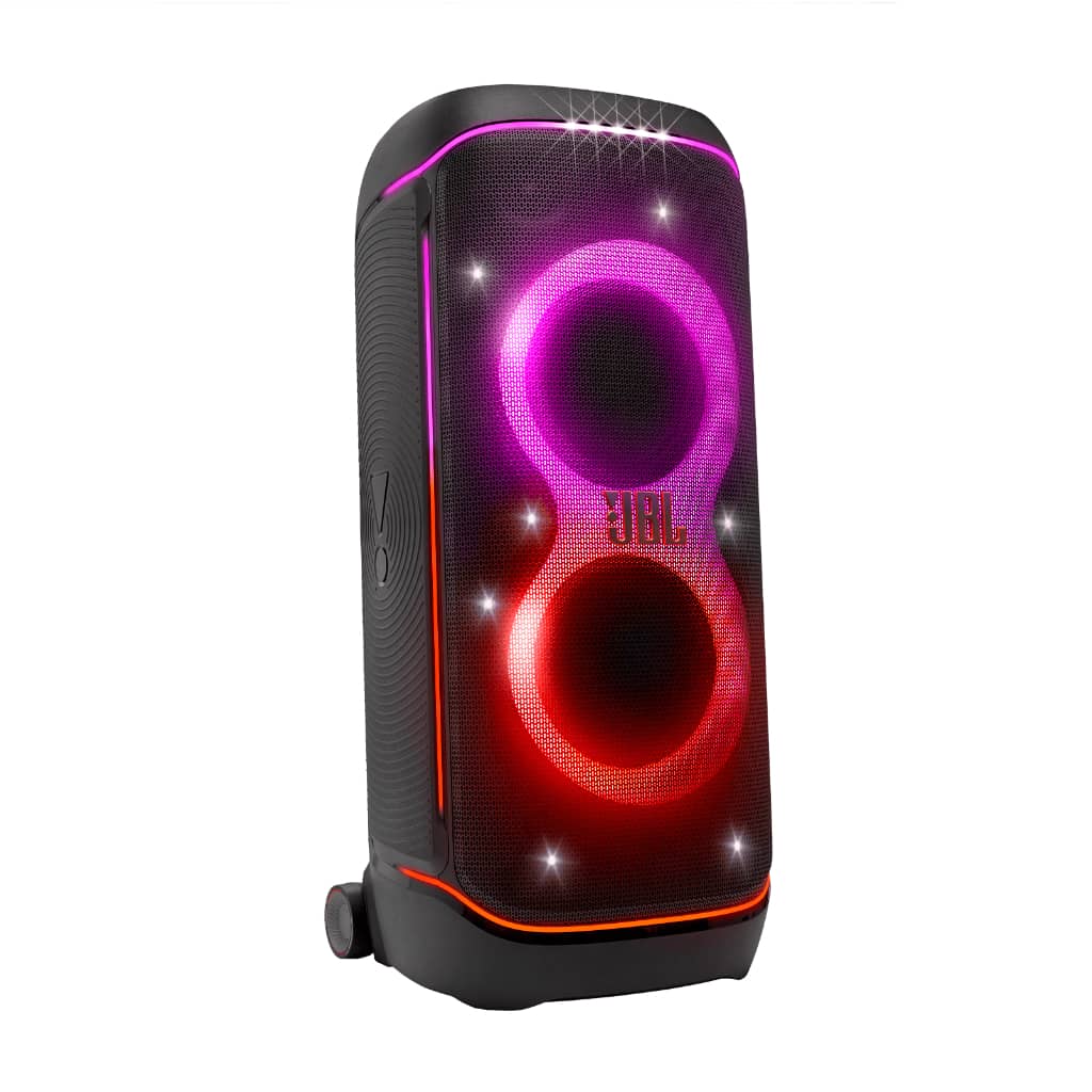 JBL PartyBox 720,  Som JBL Pro superior, Show de luzes futurista,  Até 15 horas de reprodução.