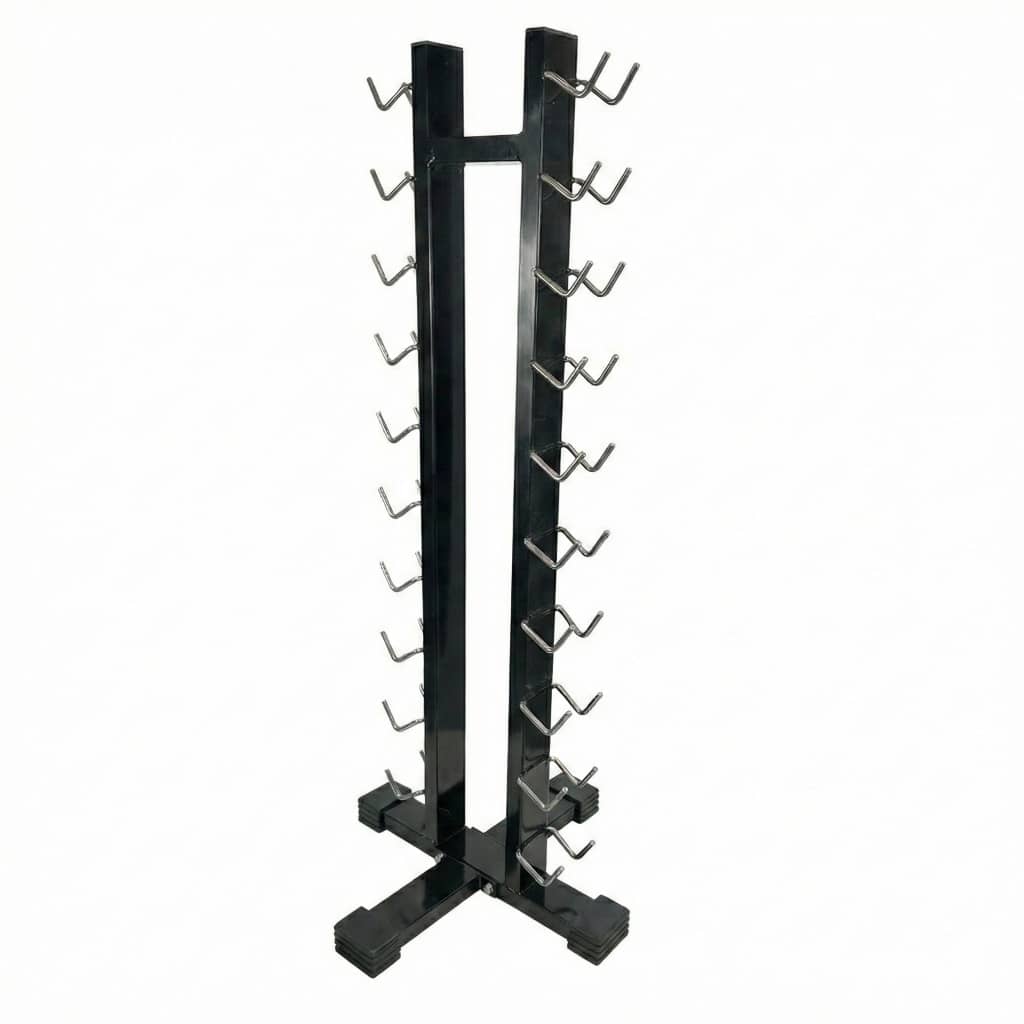 Suporte halter One Life Sports® Unid 10 pares | armazenamento para halteres fitness