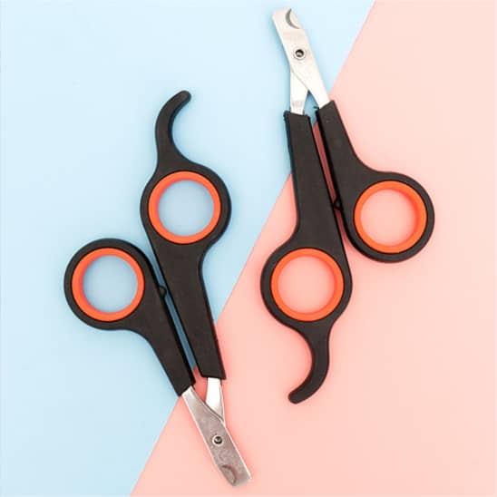 2 Maquina Para Tosar Tesoura De Unhas Inox Profissional  Para Cachorros Pets Promoção