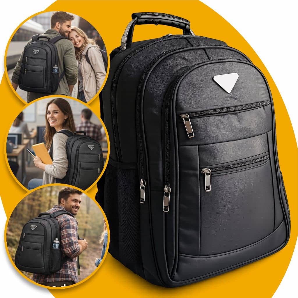 Mochila Masculina Impermeável Reforçada Aço Mochila Masculina Impermeável Alça Reforçada Escola Faculdade Universitária