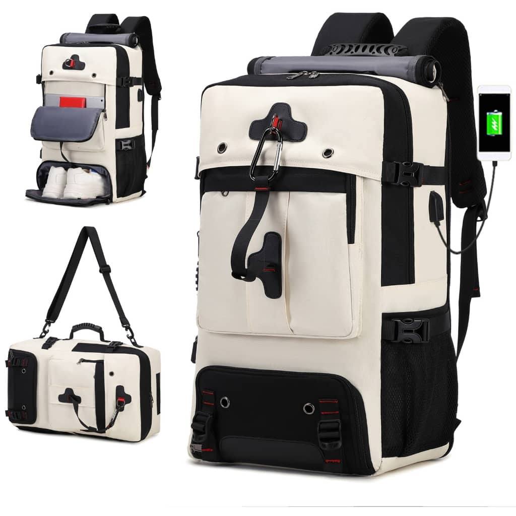Mochila de viagem, mochila de lazer impermeável multifuncional, mochila de laptop de negócios