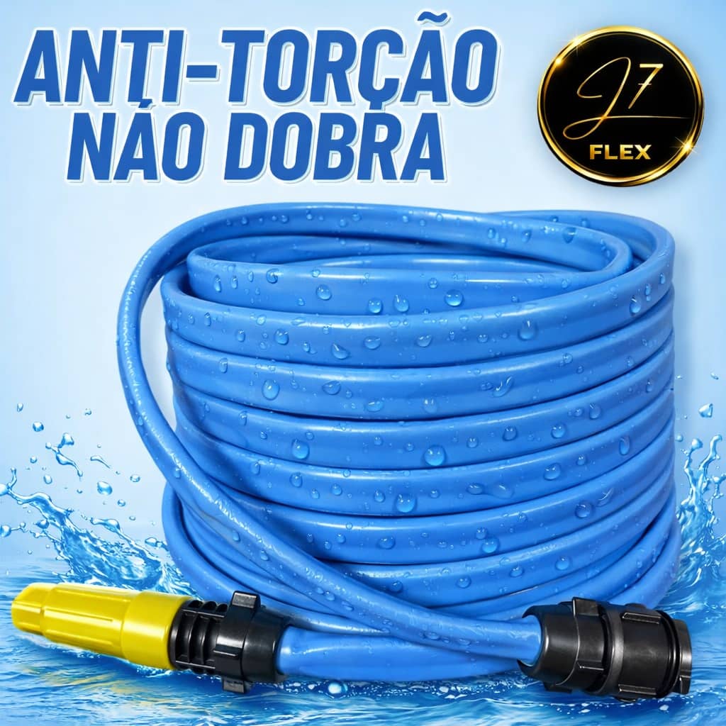 Mangueira De Jardim Anti-Torção Não Dobra - 10 a 50 Metros