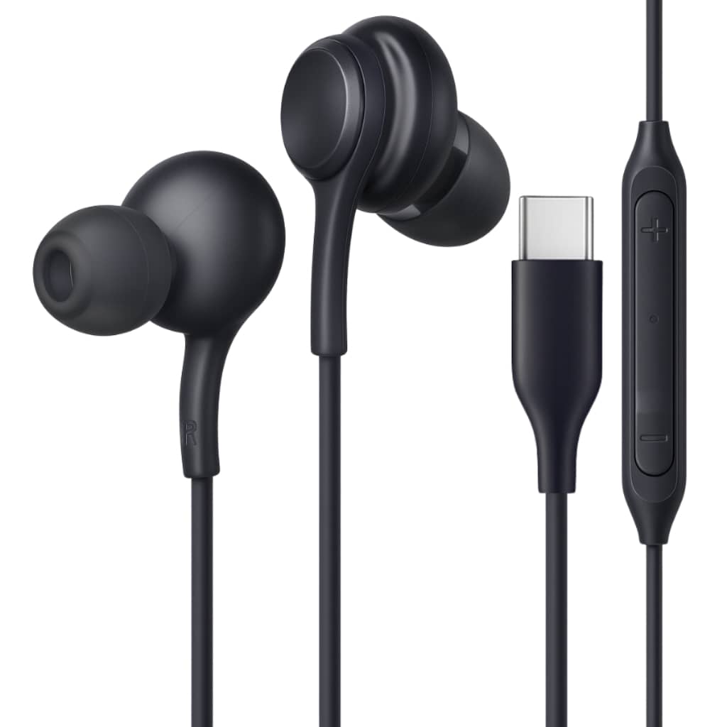 Fone Usb C Lehmox Original Som Estéreo Microfone Com Fio Compatível