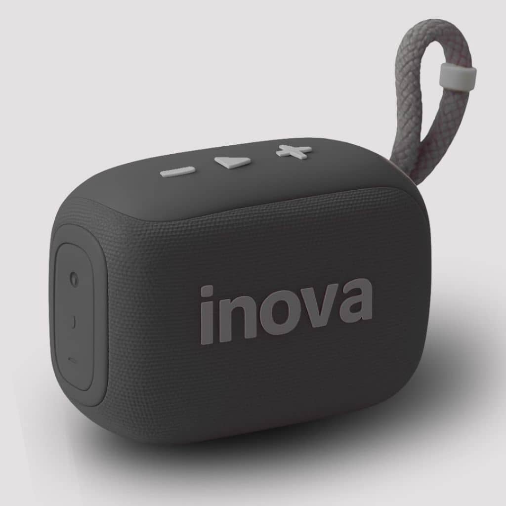 Caixa de som Super potente Designer estiloso Bluetooth resistente a água e poeira