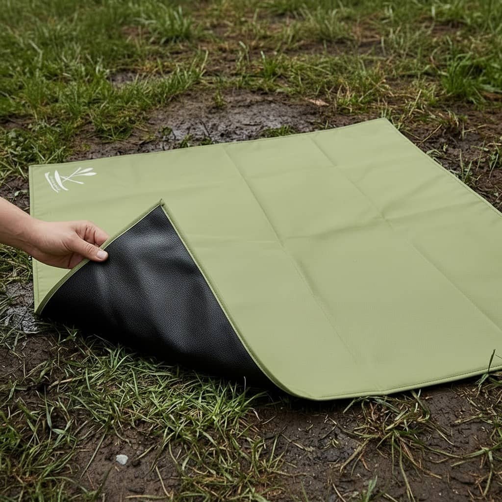Manta Impermeável Dobrável | Ideal para Trekking, Camping, Trilha, Moto Camping e Aventura Outdoor