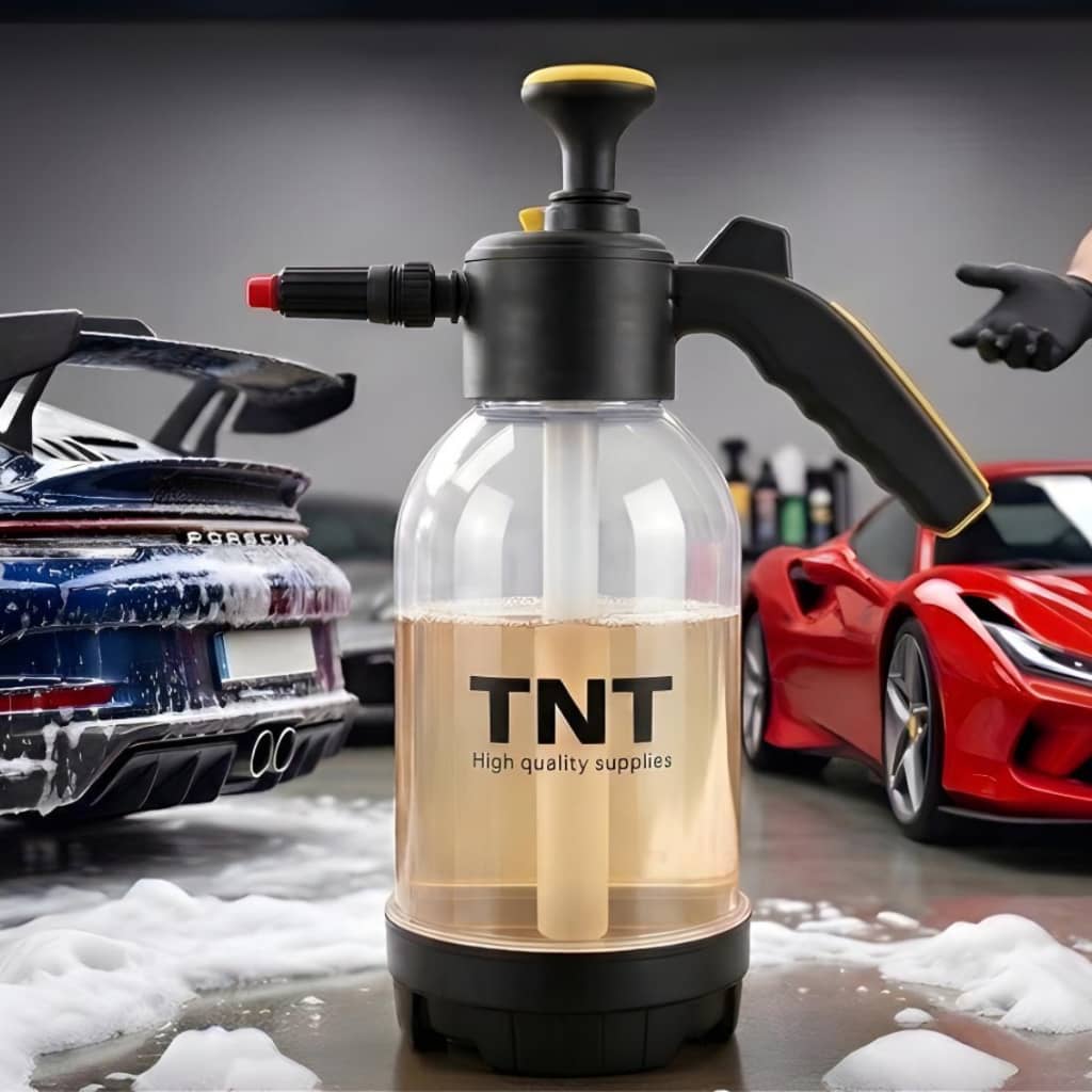 Snow Foam Manual Pulverizador Espuma em Neve 2 Litros 3 em 1 TNT