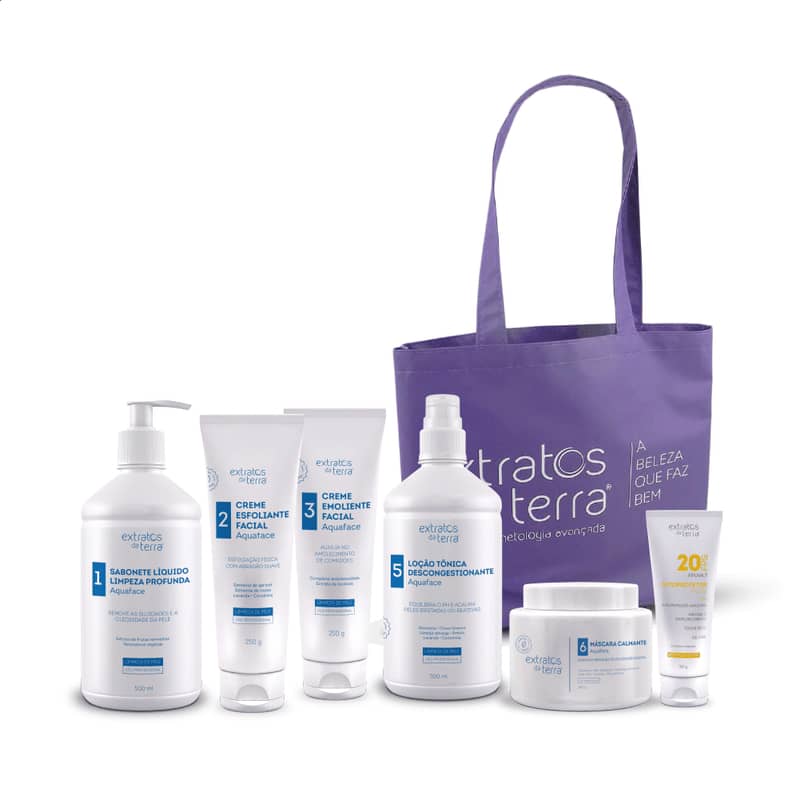 Kit Limpeza De Pele Acadêmico | Dermocosmético Vegano- Extratos da Terra