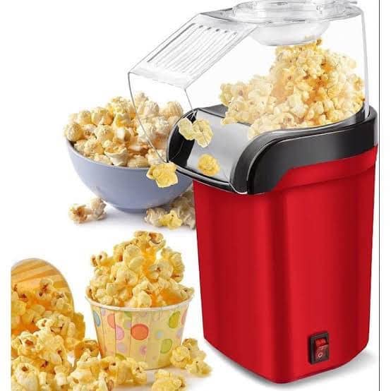 Pipoqueira Elétrica Ar Quente Máquina Fazer Pipoca Sem Óleo Minijoy - 110v TOP