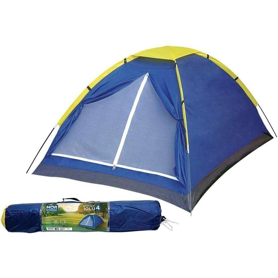 Barraca Camping Iglu 2/4 Pessoas - Barraca De Acampamento A Prova D'Água - Barraca Camping Praia-Techo Pro