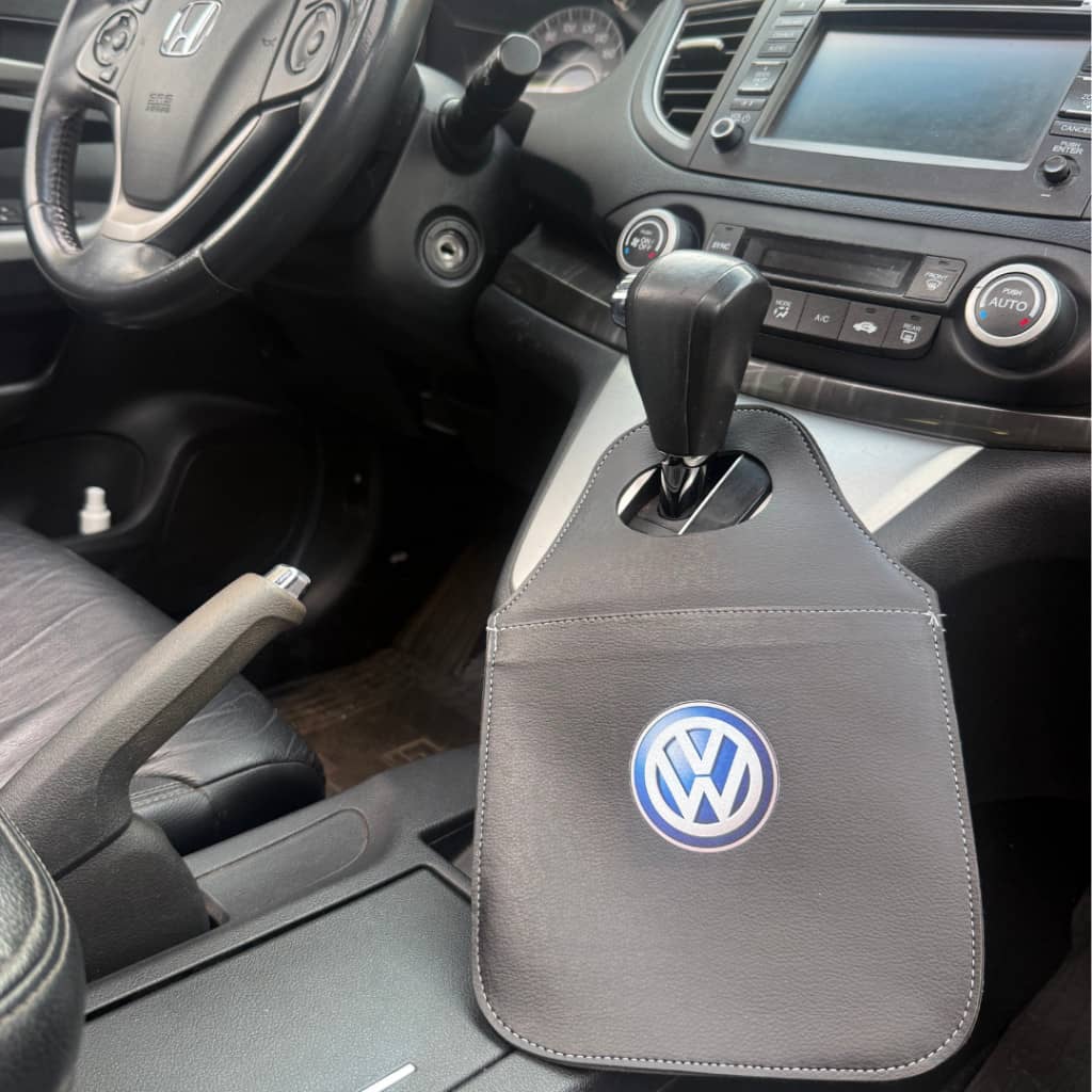 Lixeira VOLK  Automotiva Porta Lixo Couro Reforçado Universal de Alta Qualidade Rustica PROMOÇÃO