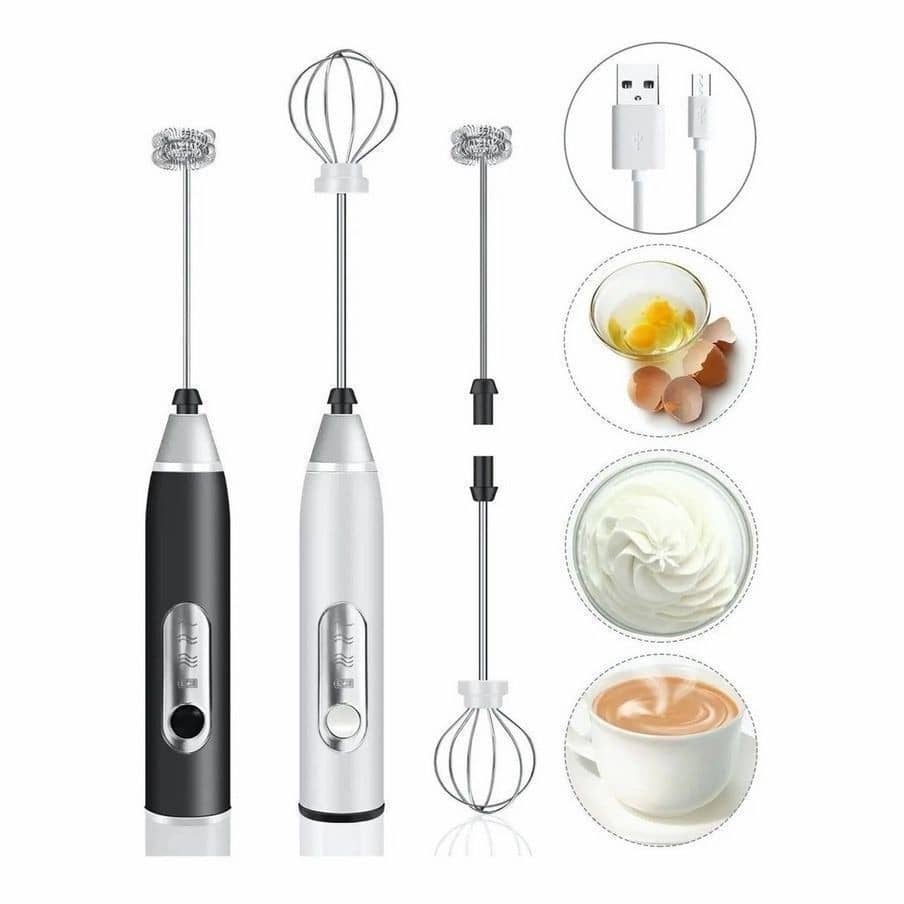 Mini Misturador Batedor Mixer Elétrico Para Claras de Ovos Leite Café Utensílios de Cozinha
