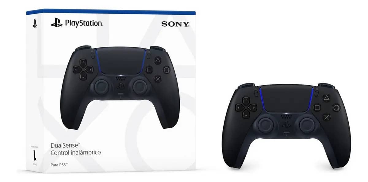 Controle Joystick Sem Fio Sony PlayStation 5 DualSense Midnight Black