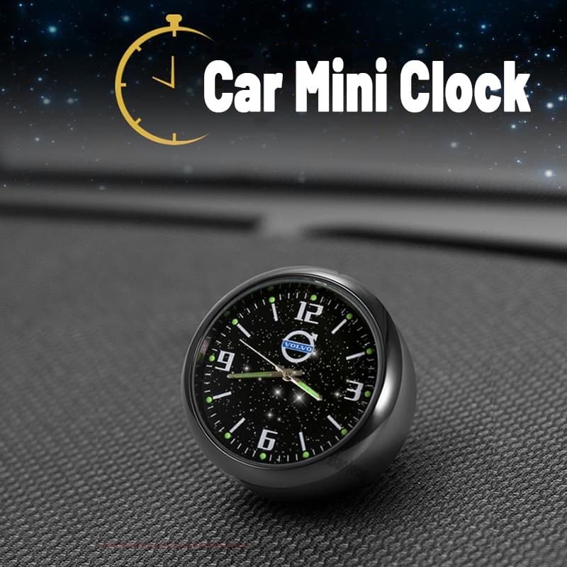 [Promo] Para Volvo Mini Relógio de quartzo para carro/ moda eletrônico carro assistir acessórios para carro