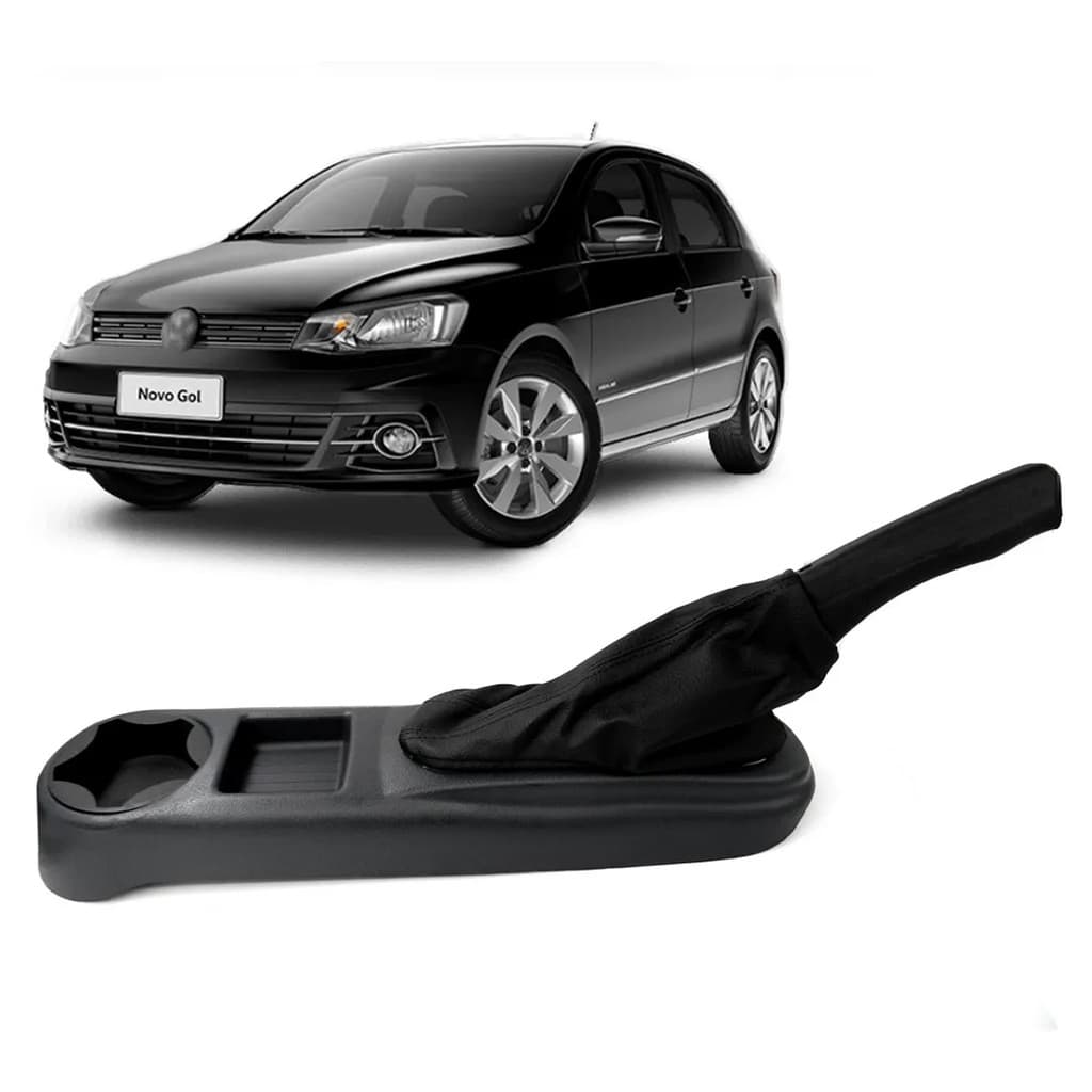 Prolongador Console Gol Voyage Saveiro G4 G5 G6 C/ Coifa Freio Mão Promoção