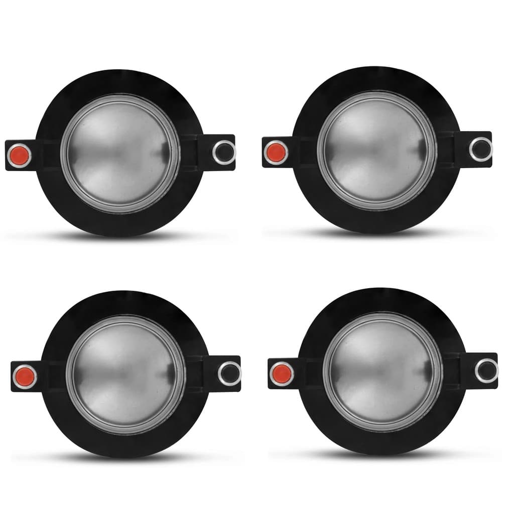 4 Reparo MusicAll P/ Driver DTI 4630 4626 4625 Ti 150W RMS 8 Ohms Titanium Corneta Promoção