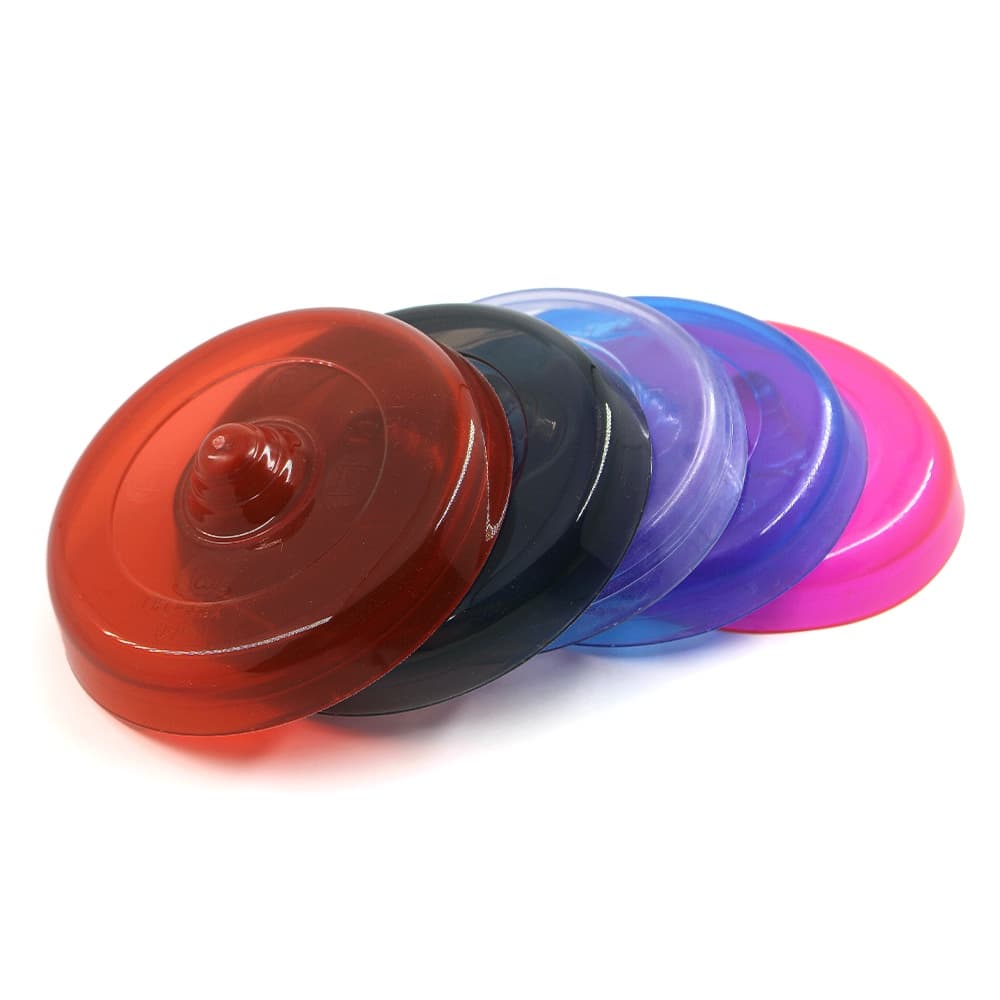Brinquedo Mini Frisbee Disco Interativo para Cães - Vermelho - Lilopety