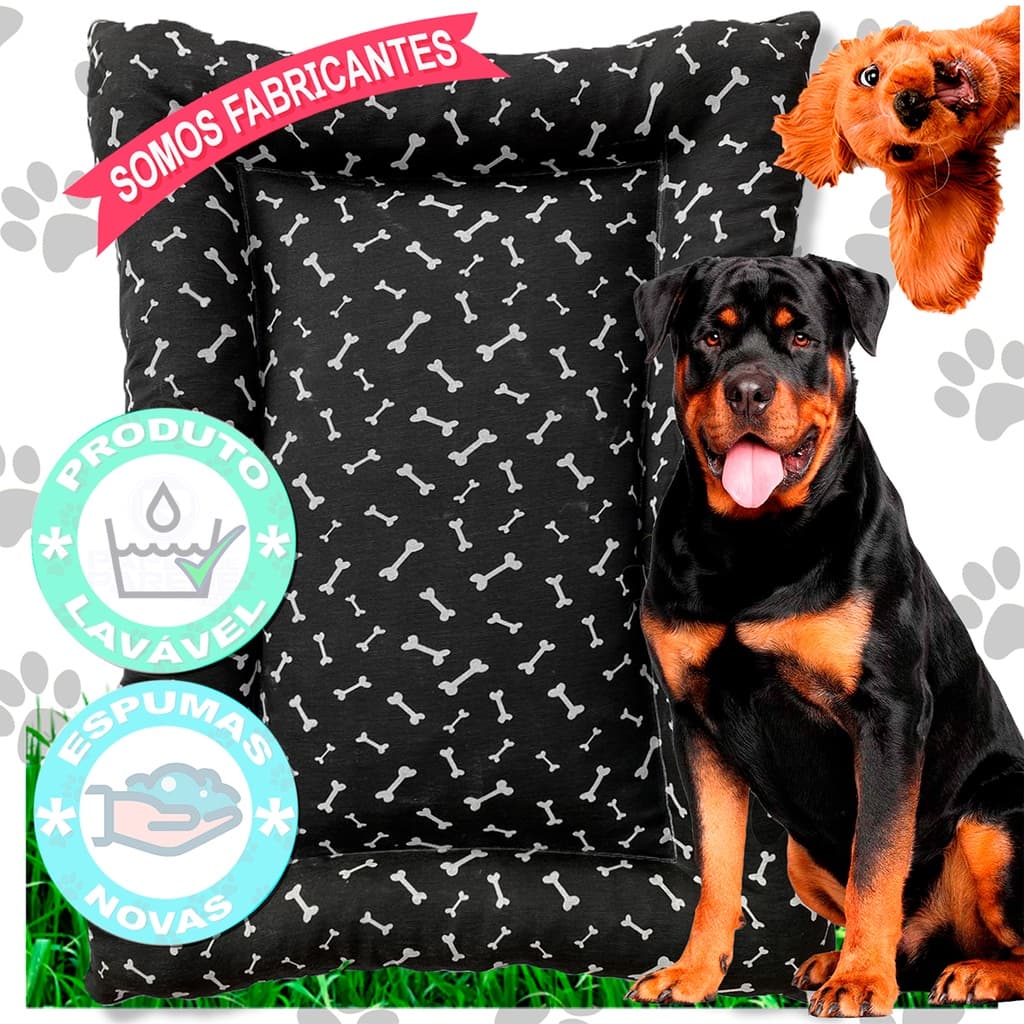 Caminha Cachorro Gigante GG Maior do mercado Lavável Cama de Pet Grande Porte Caminha Para Cachorro