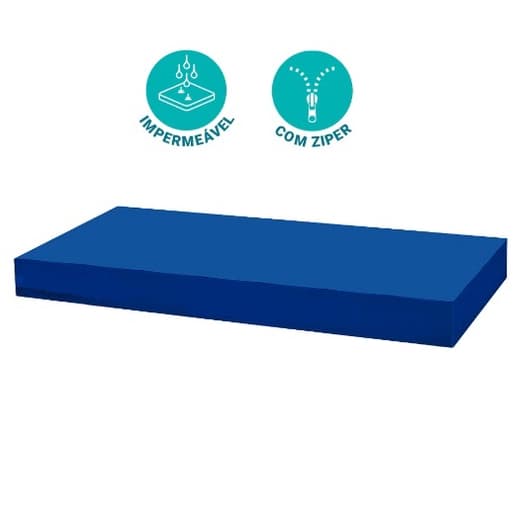 Cama Para Cachorro 100% Impermeável Colchonete Pilates Fitness Yoga C/Zíper Caminha Pet Para Cães e Gatos