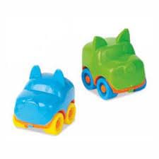 Kit com 4 Mini Carrinhos de Brinquedo Frotinha Brinquedos Meninos e Bebês Miniatura Brinquedo Esporte Roda Livre