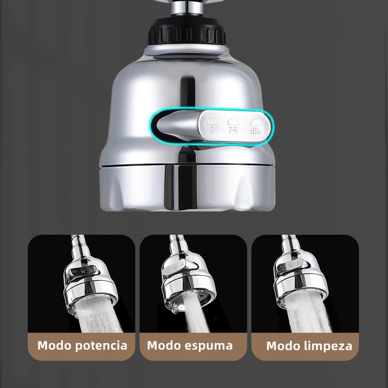 5 Peças Bico Torneira Durável Reutilizar Chuveirinho Casa De Banho Torneira Promoção