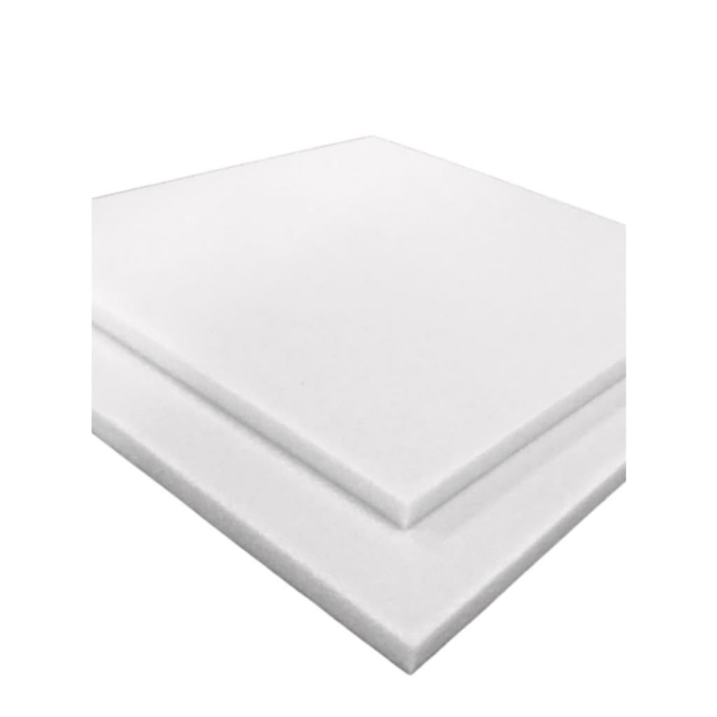 Espuma sob medida D28 40cm x 40cm x 2cm 1 peça Assento Cadeira