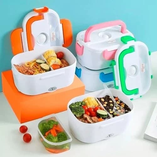 Marmita elétrica portatil de plástico, marmiteiro pratico para alimentos 110 Volts , facil e pratico