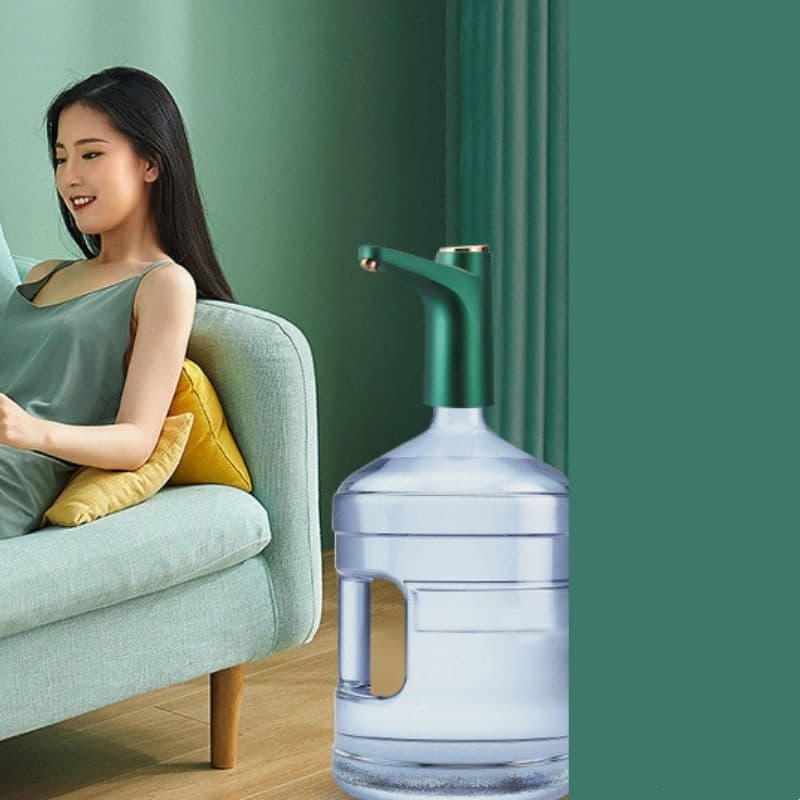 Bomba Elétrica Universal D'Água Dispenser Automático Com Carregamento Usb Galão De 20L Promoção