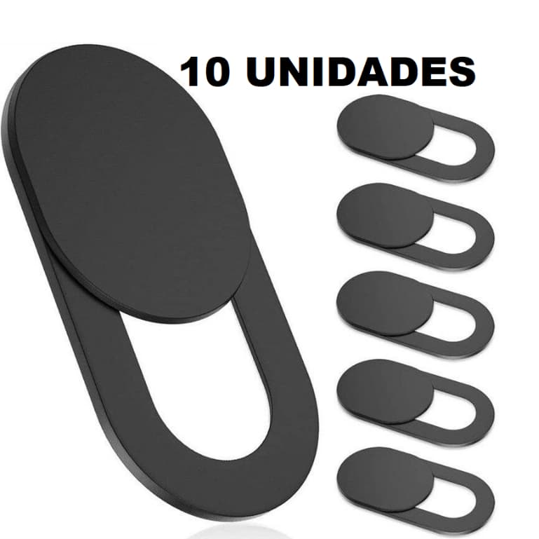 Kit com 3/6/12/20 Unidades Protetor Tampa Câmera Webcam Anti-espião Notbook Celular Tablet