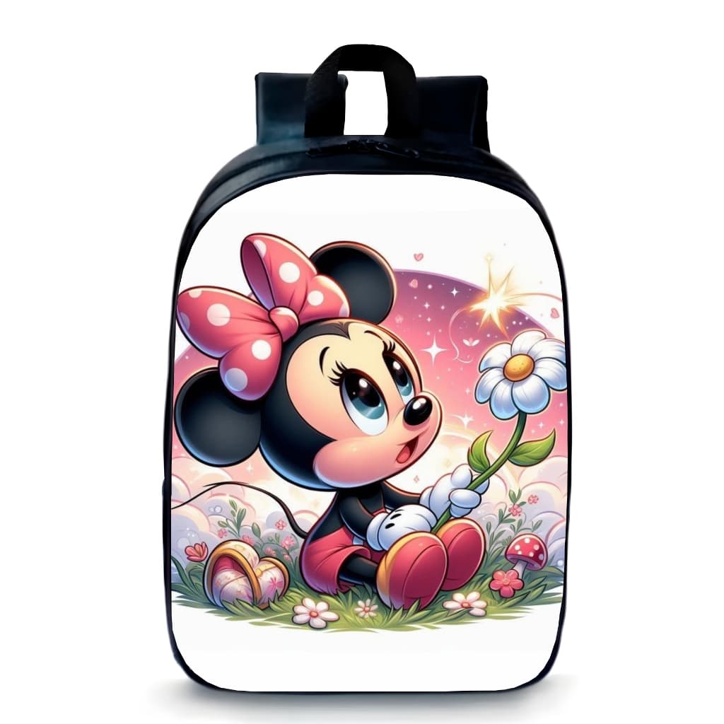 Mochila Pequena Pré-escolar infantil personagem desenho fofo material escolar promoção