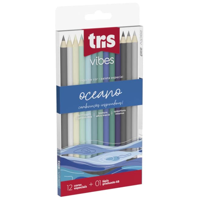 Lapis Cor Tris Vibes Ocean 12 Cores + 1 Lapis 6B