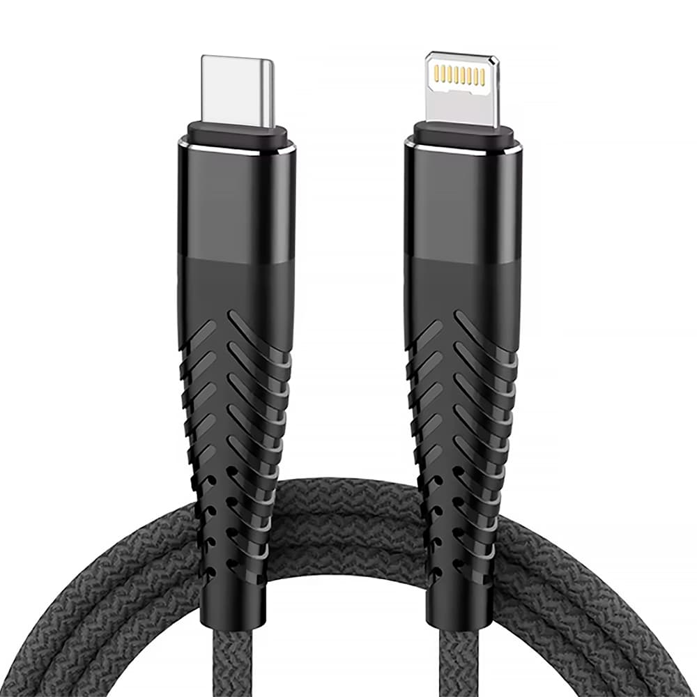 Cabo Carregador Turbo 30W 1 ou 2 Metros USB Tipo C para Lightning iPhone Original Inova