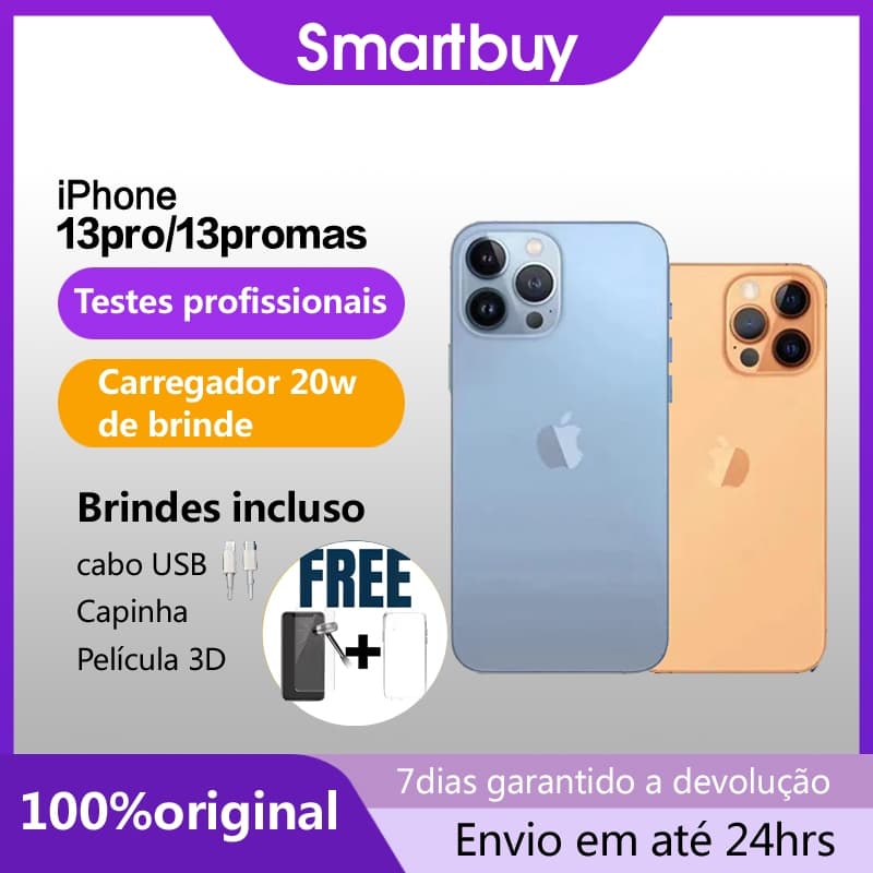 iPhone 13 Pro Max 128GB ou 256GB Carregador Garantia e Nota Fiscal Semi novo