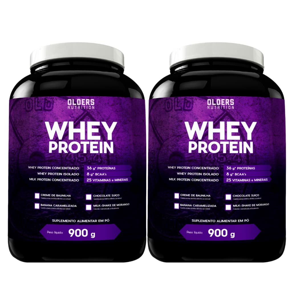 Experimente o Melhor Whey Protein da Olders Nutrition