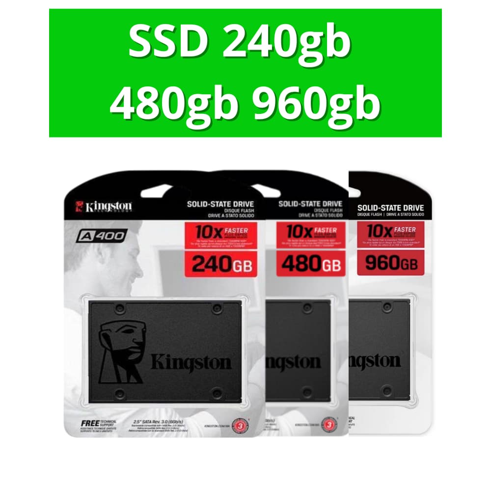 Ssd 480gb Ssd 960Gb Ssd 240gb Kingston Original para Notebook, Computador, Jogos Console