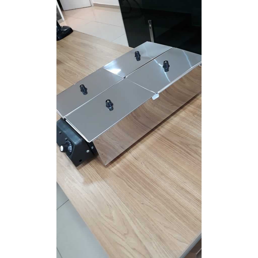 Rechaud Elétrico Profissional 4 cubas de 2,5kg 10kg total  promoção