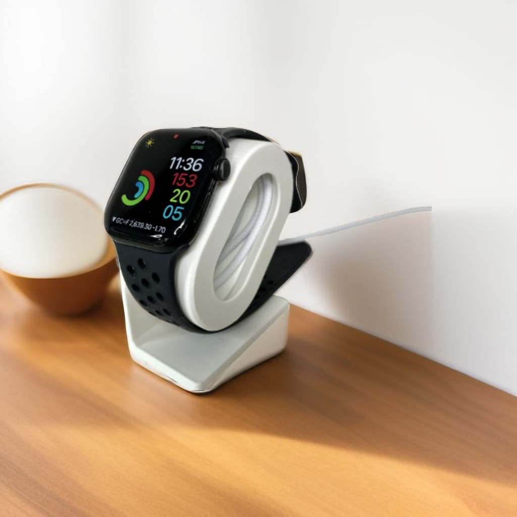 Suporte Compacto para smartwatch - Impressão 3D | PLA Durável - Altura: 7,7cm