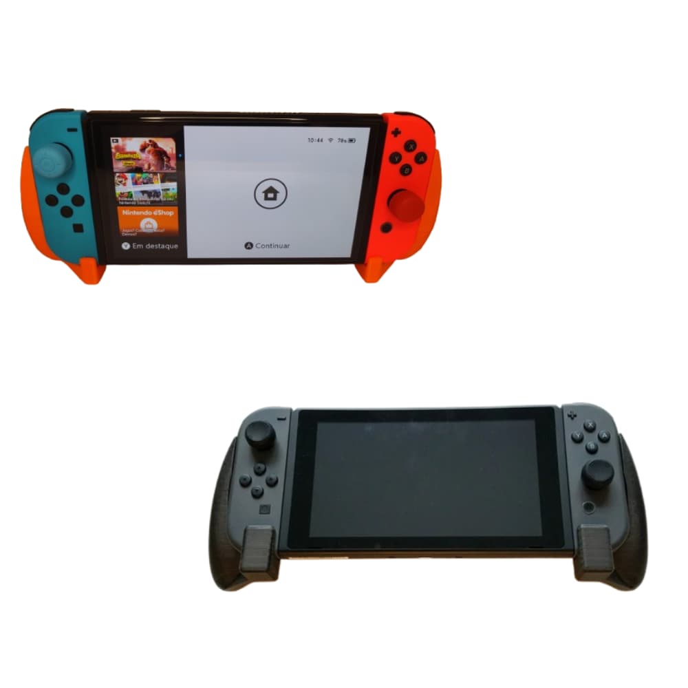 Grip Controle Confortável Ergonômico Nintendo Switch V1 V2 OLED