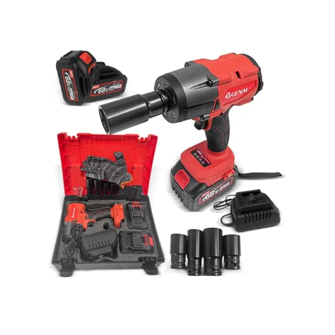 Parafusadeira/furadeira Impacto 1000nm Solta Pneu Caminhao 68v