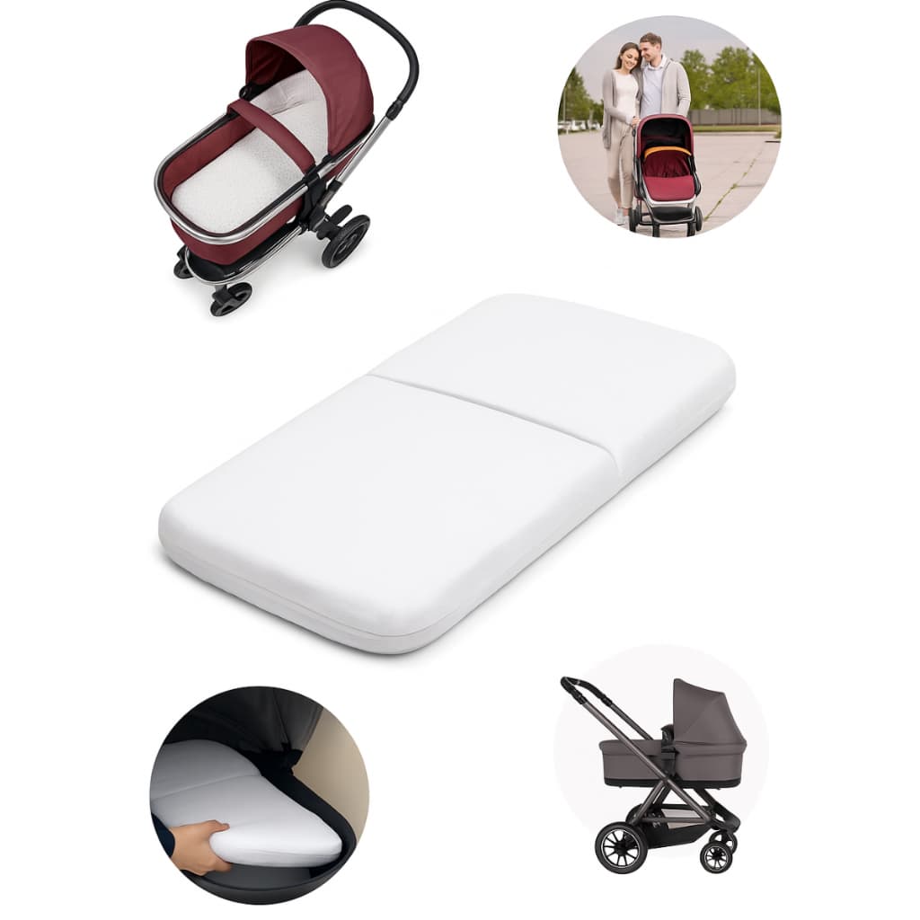 almofada conforto bebe Colchonete Carrinho Bebê Soninho De Bebê