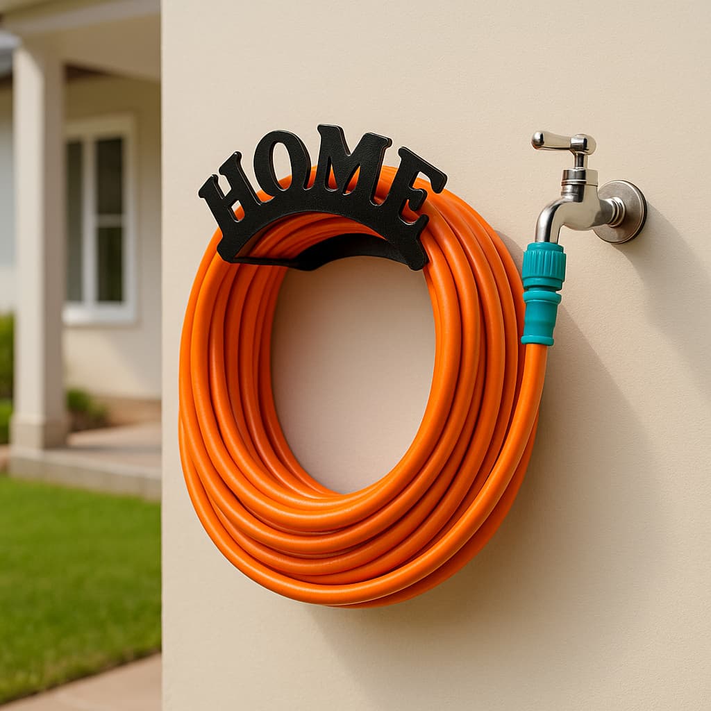 Suporte para mangueira Organizador de mangueira suporte para enrolar mangueira jardim quintal HOME