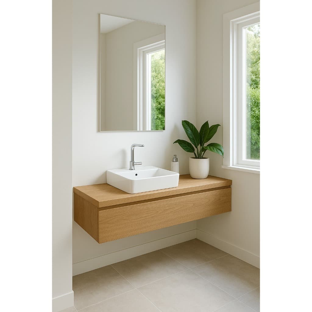 Cuba De Apoio Retangular 50x42 Cm Cor Branco