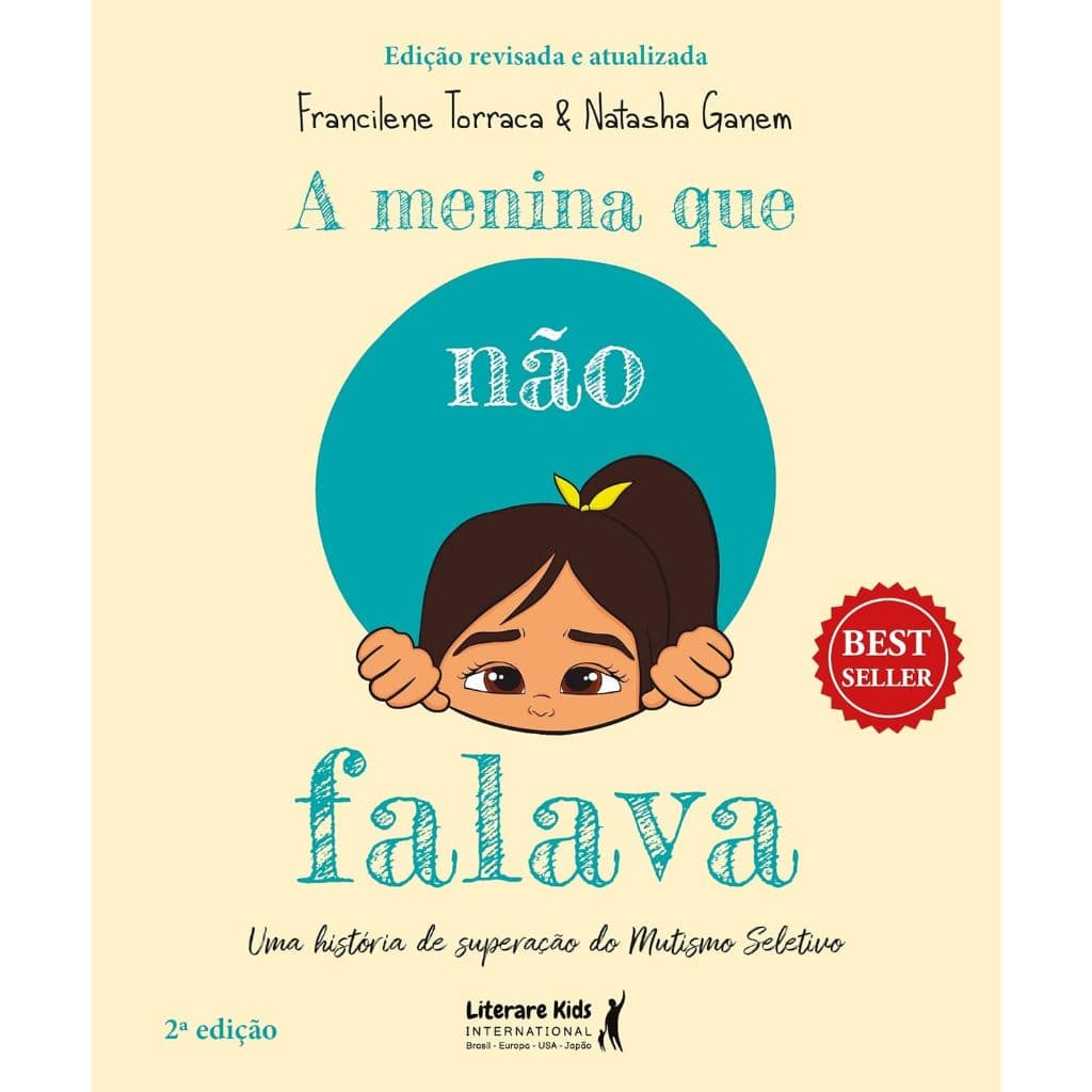 Livro A Menina Que Não Falava Mutismo Seletivo