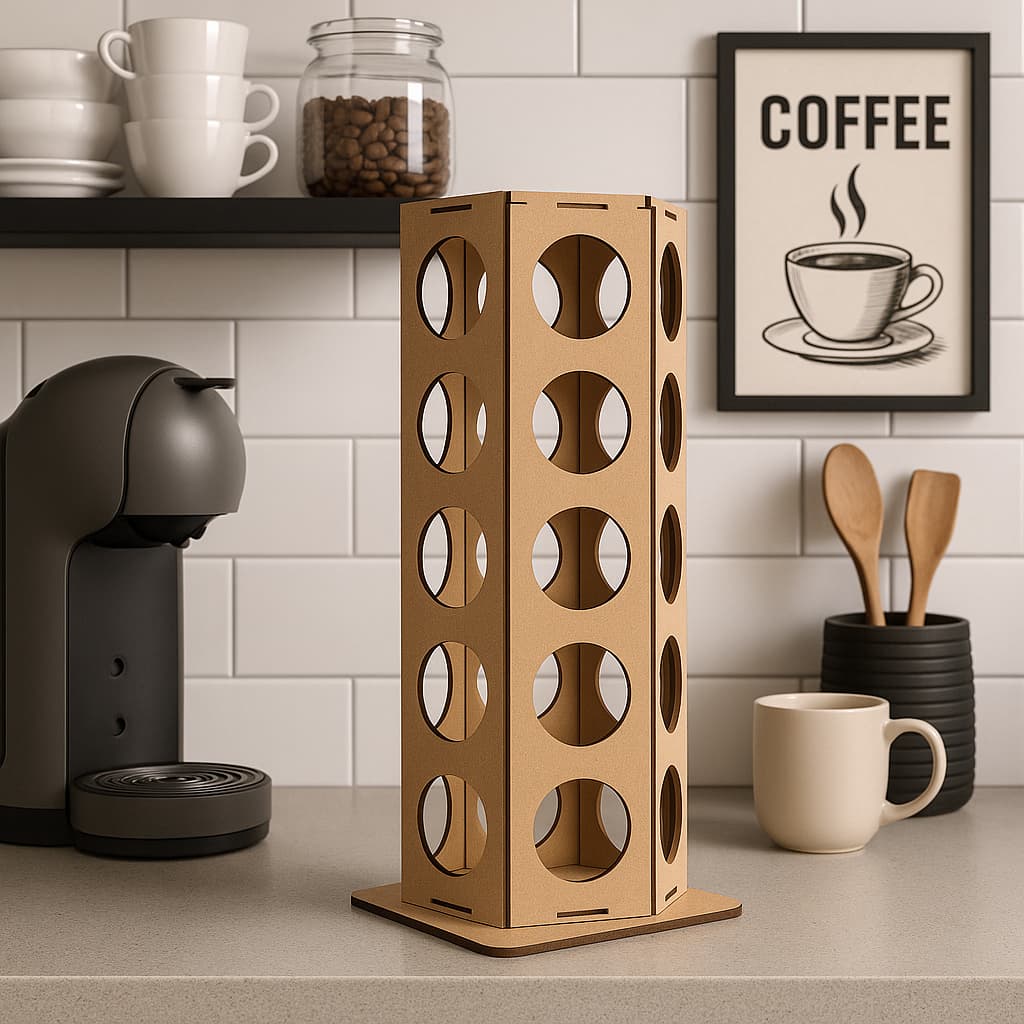 Torre Porta Cápsulas Giratório Dolce Gusto Para 30 Cápsulas Cantinho do Café