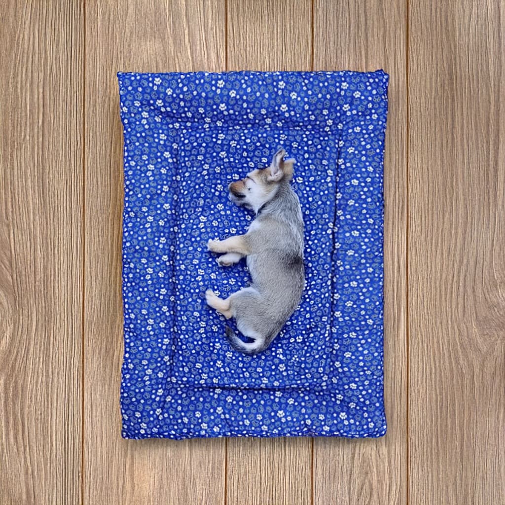 Caminha Colchonete Pet Cachorro Gato Lavável Zíper Impermeável Confortável Antiderrapante Pequeno Médio Grande e Gigante